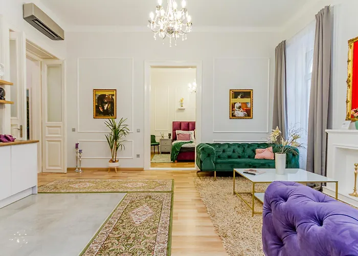 W17elegant Inner W/king Bed&friendly Host 公寓 布达佩斯